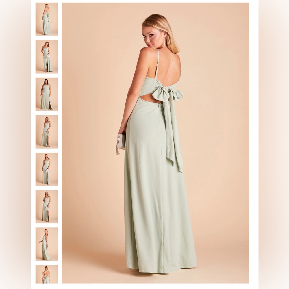 Birdy Grey, Benny Crepe dress, Medium, Sage